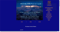 Desktop Screenshot of melindapeterson.com